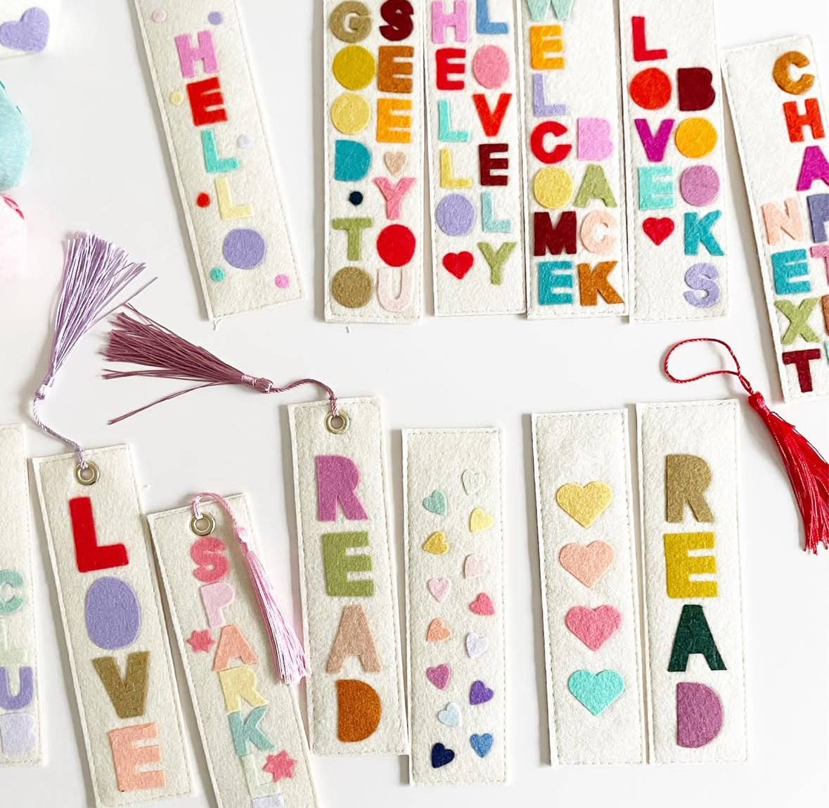 Next Chapter Felt Bookmark