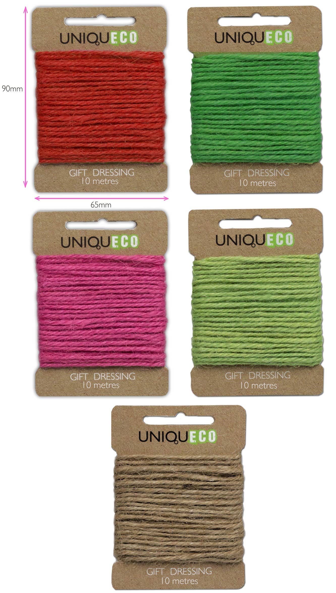 Jute String 10 metres available in a selection of colours
