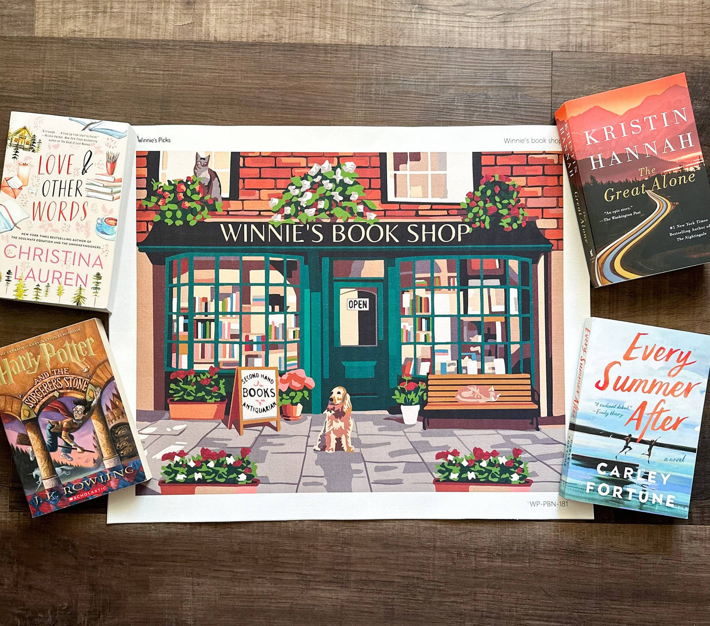 Autumn Bookshop Paint Kit 2025