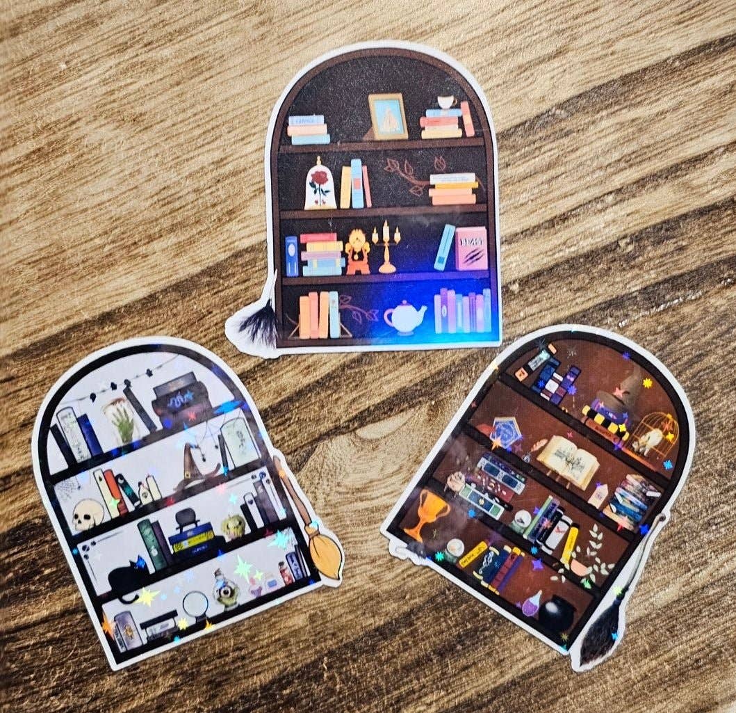 Princess Bookshelf Sticker