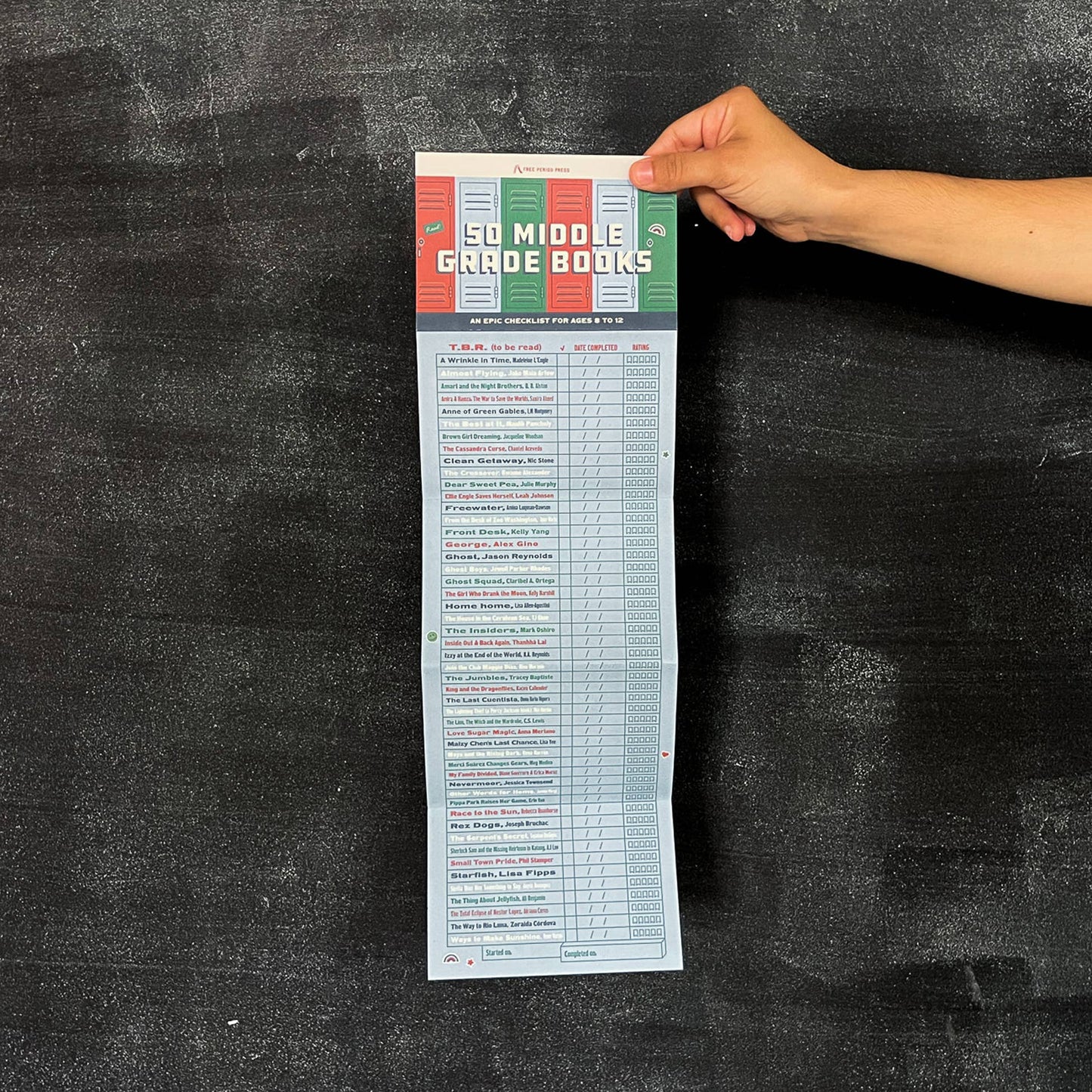 50 Middle Grade Books: An Epic Checklist for Ages 8 to 12