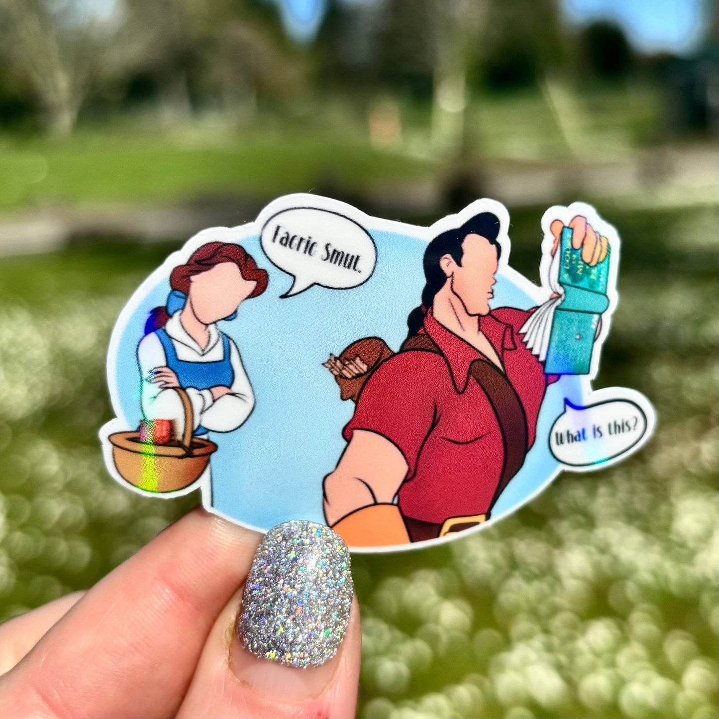 What is This? Faerie Smut. Sticker