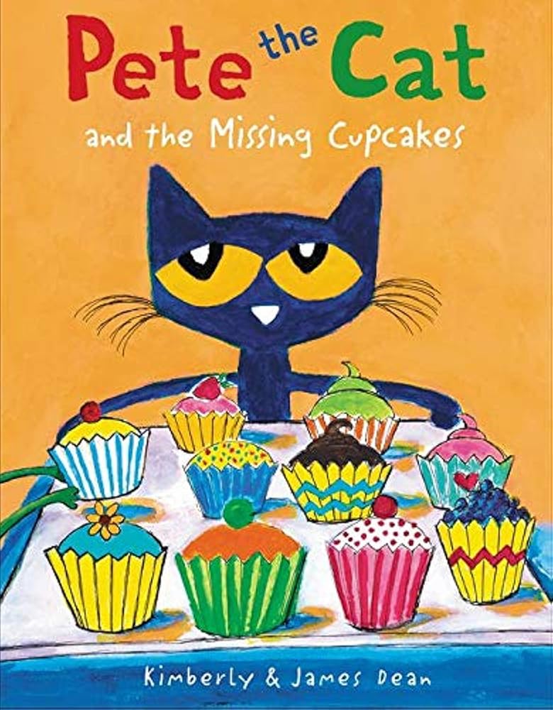 Pete the Cat and the Missing Cupcakes cover image