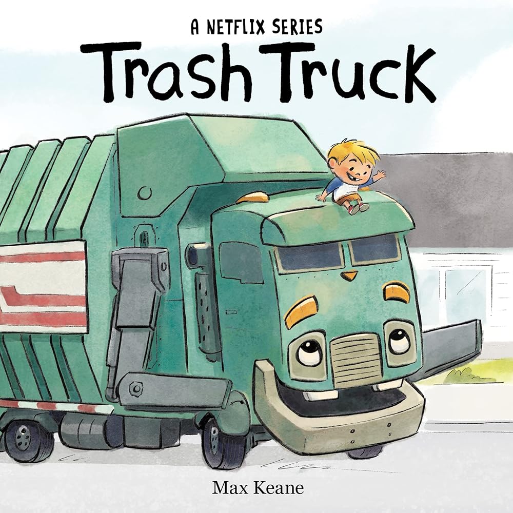 Trash Truck Board Book cover image