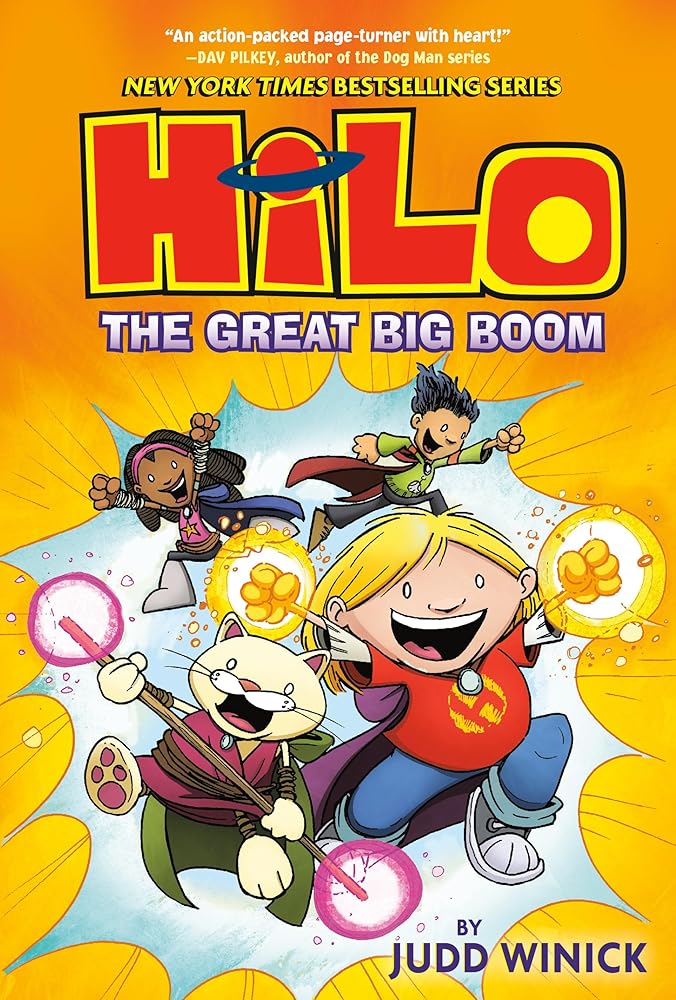 Hilo Book 3: The Great Big Boom: (A Graphic Novel) cover image
