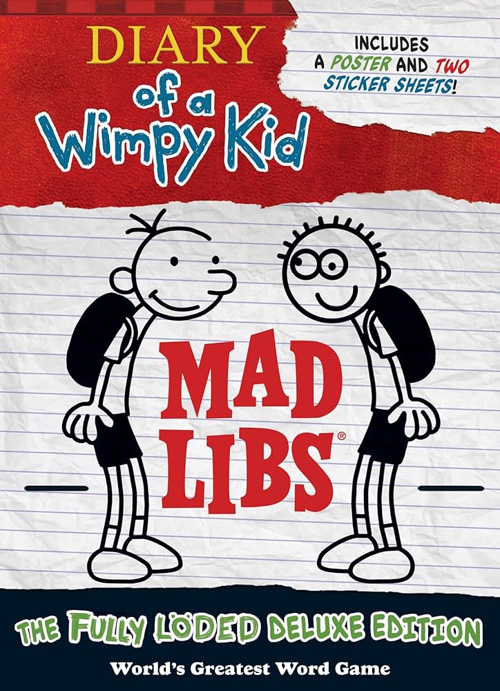 Diary of a Wimpy Kid Mad Libs: The Fully Löded Deluxe Edition cover image