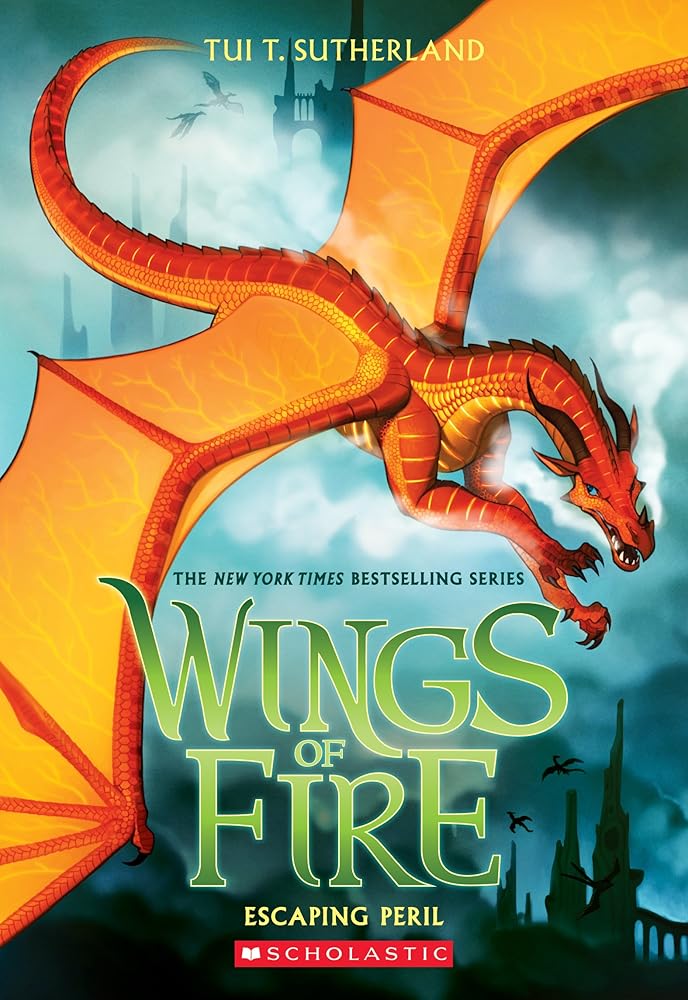 Escaping Peril (Wings of Fire #8) (8) cover image