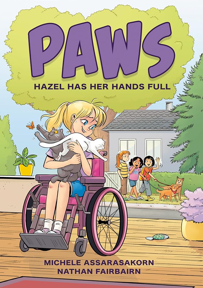 PAWS: Hazel Has Her Hands Full: A Graphic Novel cover image