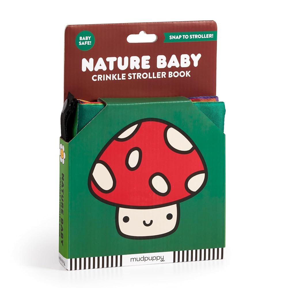 Nature Baby Crinkle Fabric Stroller Book cover image