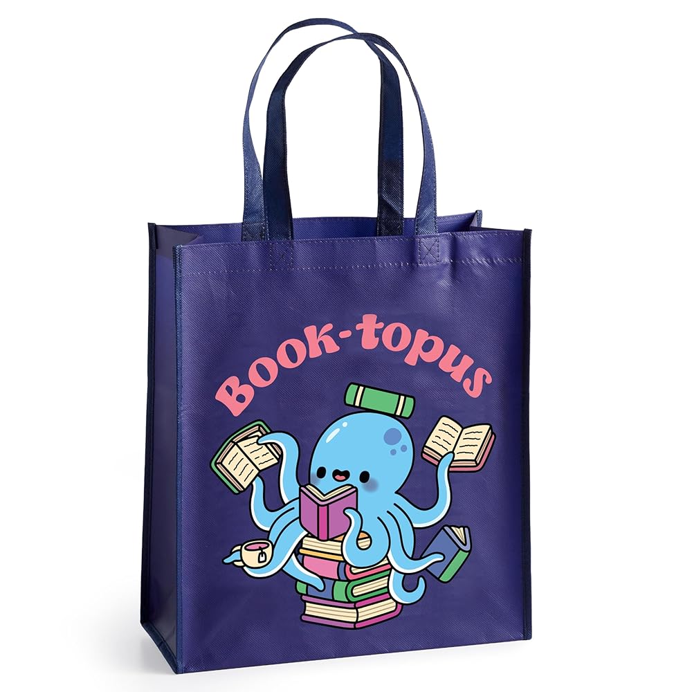 Book-topus Reusable Shopping Bag cover image