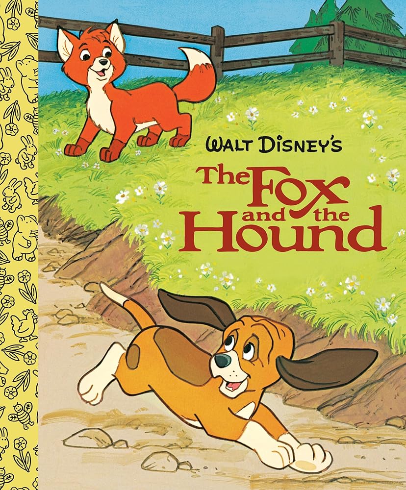 The Fox and the Hound Little Golden Board Book (Disney Classic) (Little Golden Book) cover image