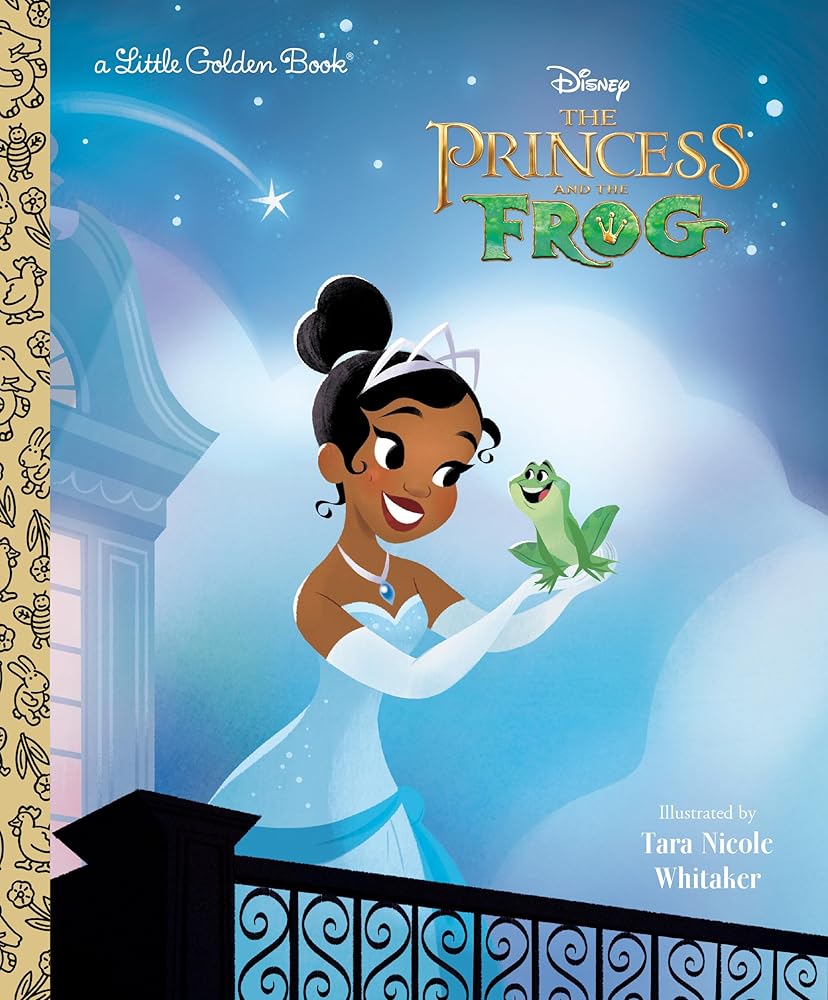 The Princess and the Frog Little Golden Book (Disney Princess) cover image