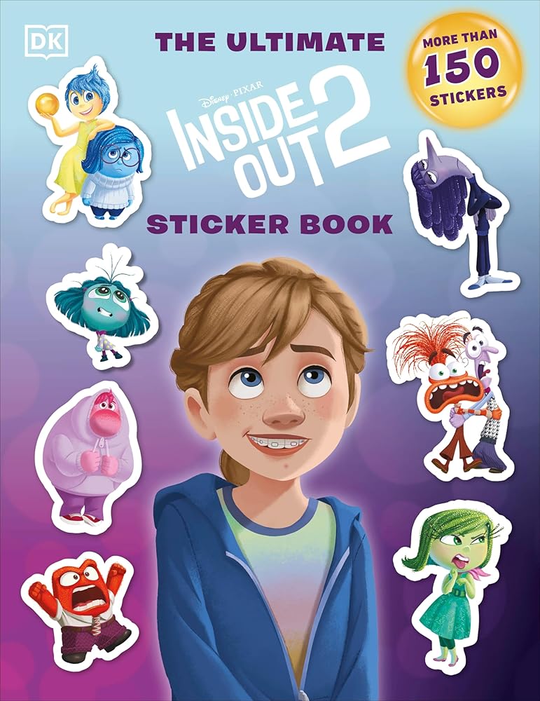 Disney Pixar Inside Out 2 Ultimate Sticker Book cover image