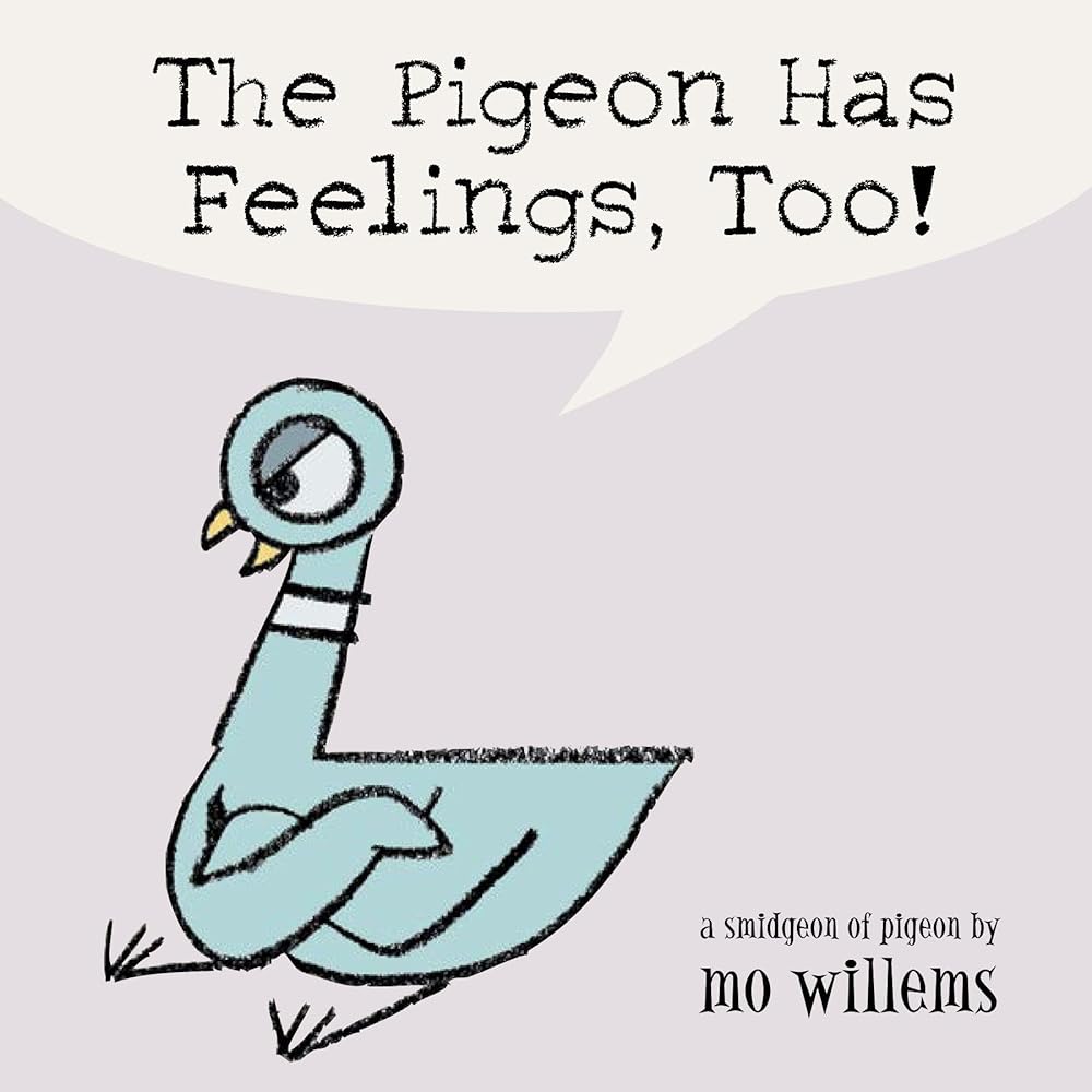 The Pigeon Has Feelings, Too! cover image