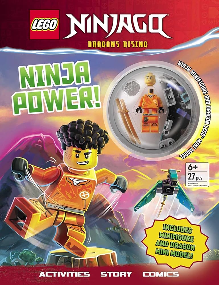 LEGO NINJAGO: Ninja Power! (Activity Book with Minifigure) cover image