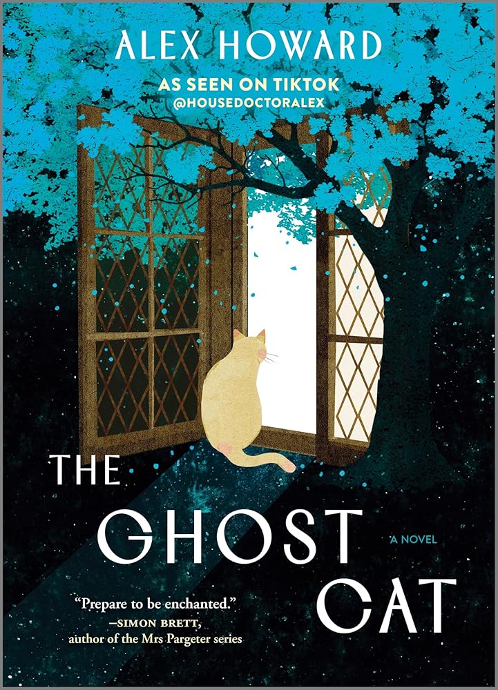The Ghost Cat: A cozy historical fiction novel with a touch of magical realism cover image