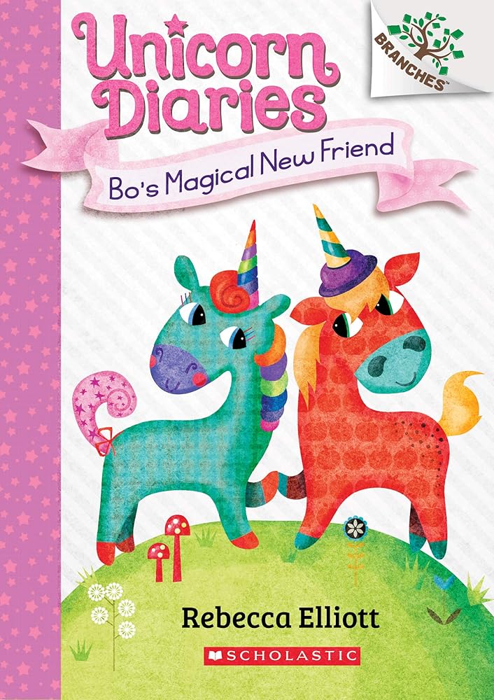 Bo's Magical New Friend: A Branches Book (Unicorn Diaries #1) cover image
