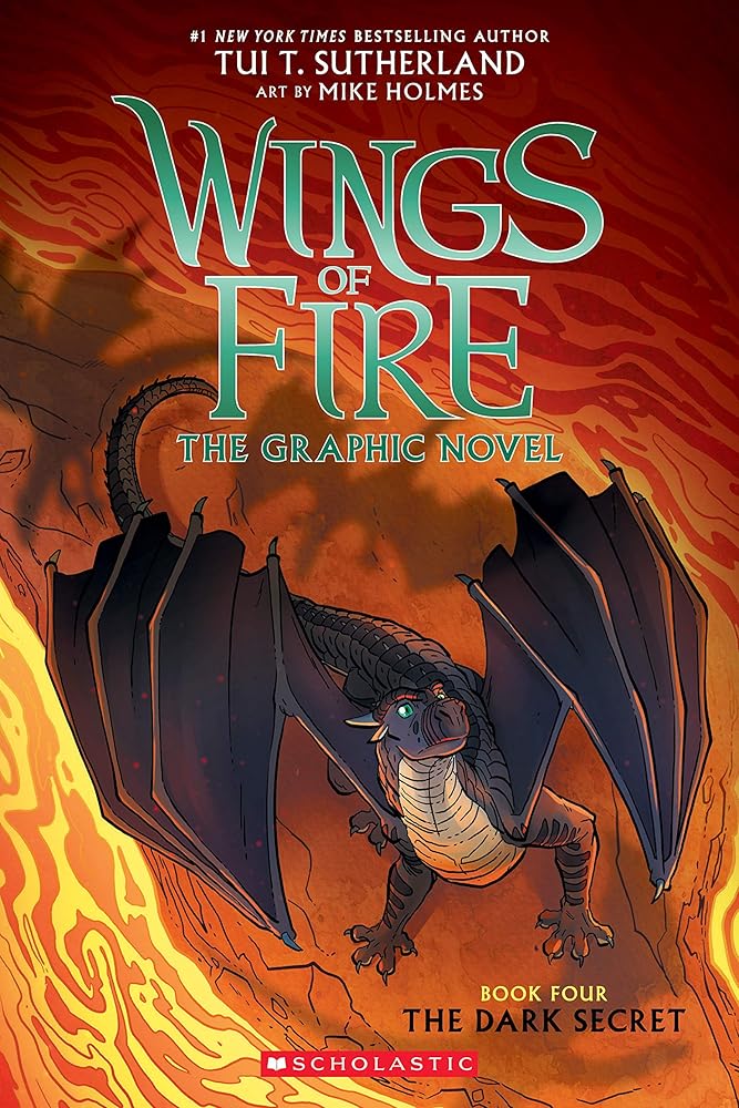 Wings of Fire: The Dark Secret: A Graphic Novel (Wings of Fire Graphic Novel #4) (4) (Wings of Fire Graphix) cover image