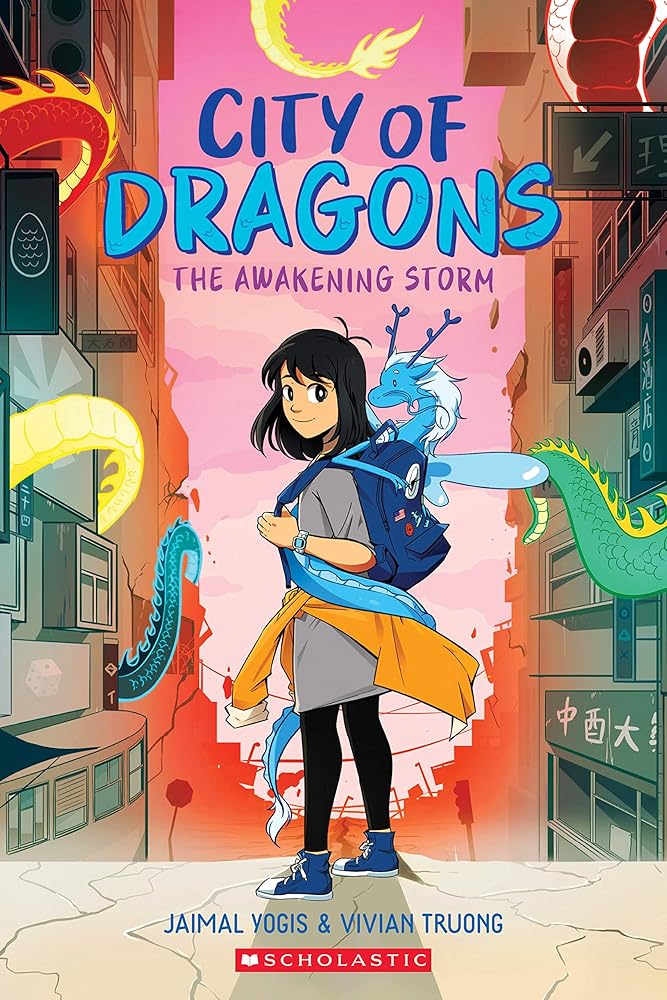 The Awakening Storm: A Graphic Novel (City of Dragons #1) cover image