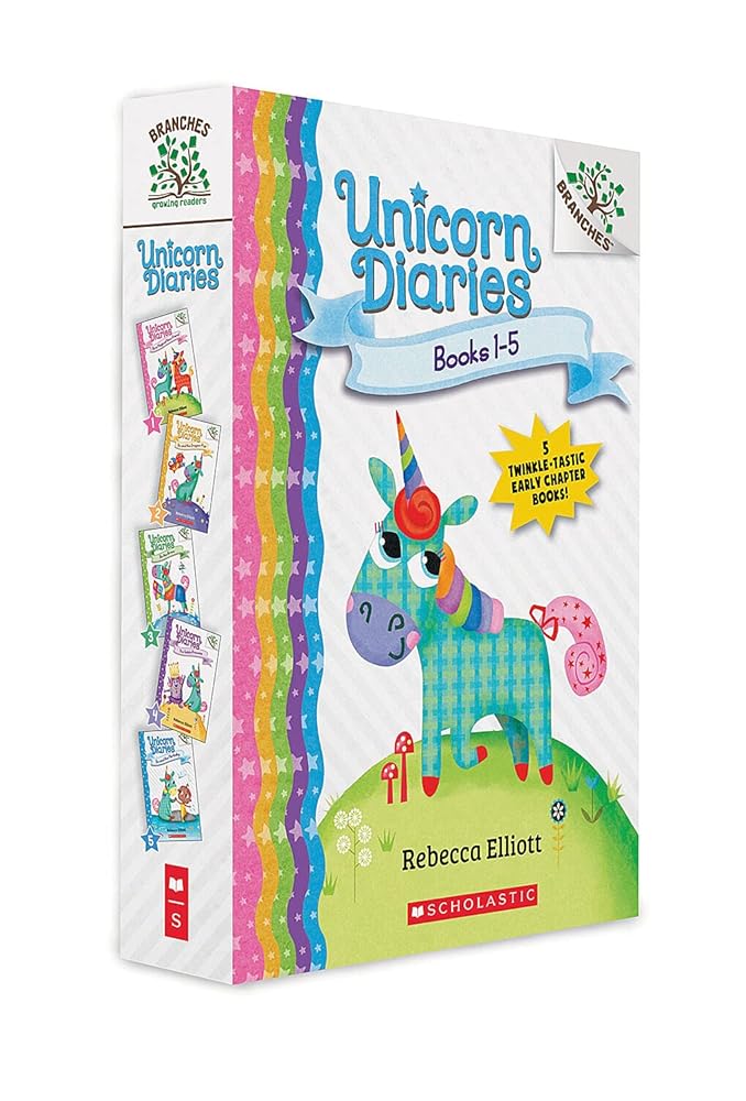 Unicorn Diaries, Books 1-5: A Branches Box Set cover image