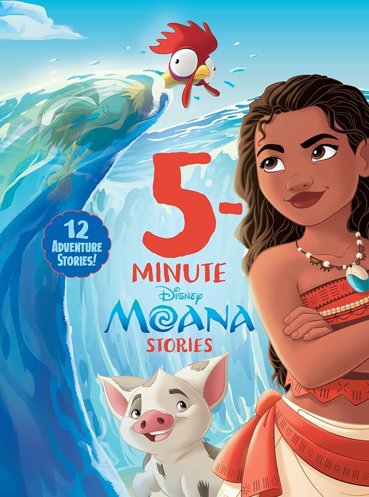 5-Minute Moana Stories (Storybook Collection) cover image