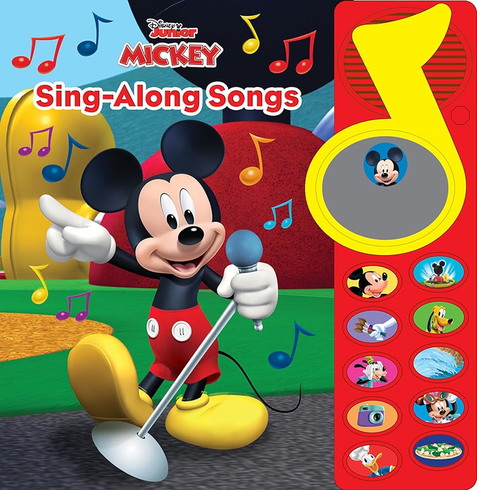 Mickey Mouse Clubhouse - Surprise Mirror Sound Book: Sing-Along Songs - PI Kids (Play-A-Song) cover image