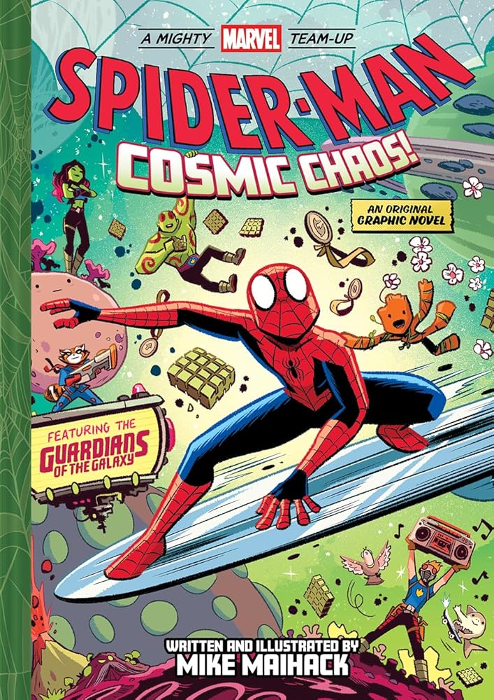 Spider-Man: Cosmic Chaos! (A Mighty Marvel Team-Up): An Original Graphic Novel (A Mighty Marvel Team-Up, 3) (Volume 3) cover image