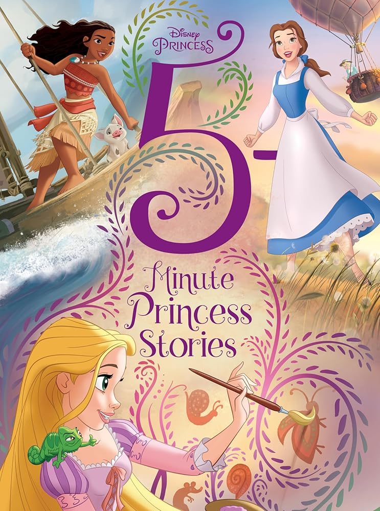 Disney Princess: 5-Minute Princess Stories (5-Minute Stories) cover image