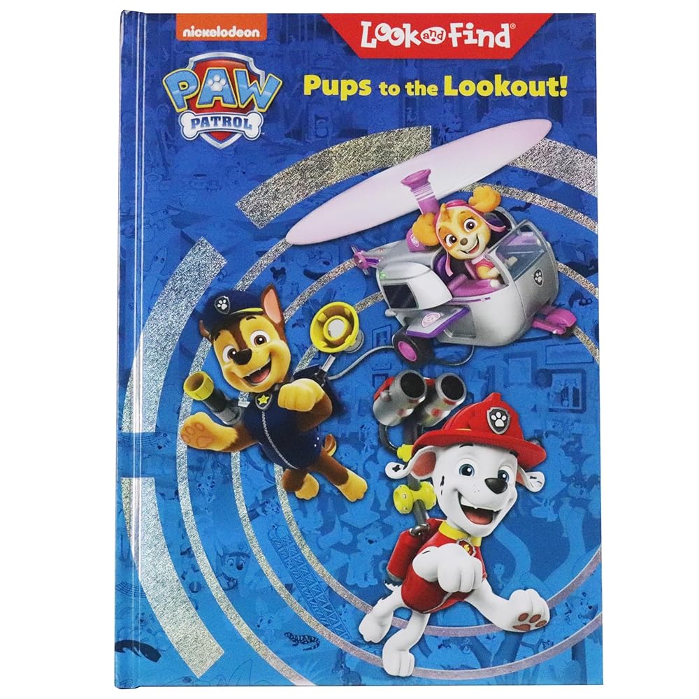 Nickelodeon PAW Patrol Chase, Skye, Marshall, and More! - Pups to the Lookout! Look and Find Activity Book - PI Kids cover image