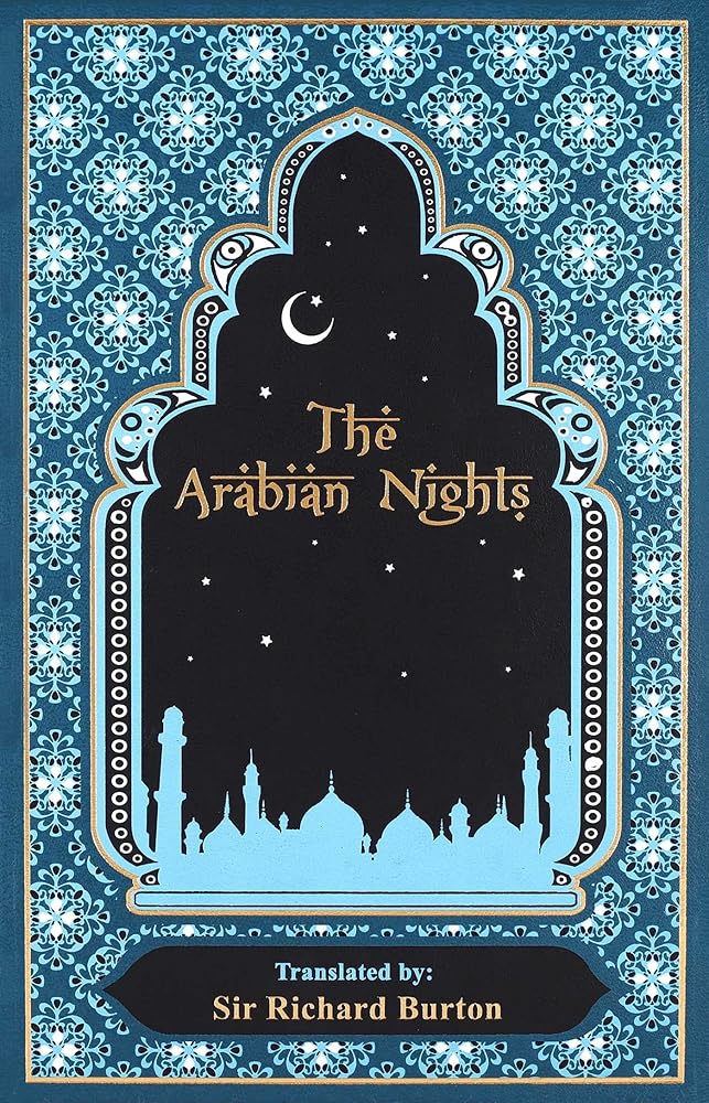 The Arabian Nights (Leather-bound Classics) cover image