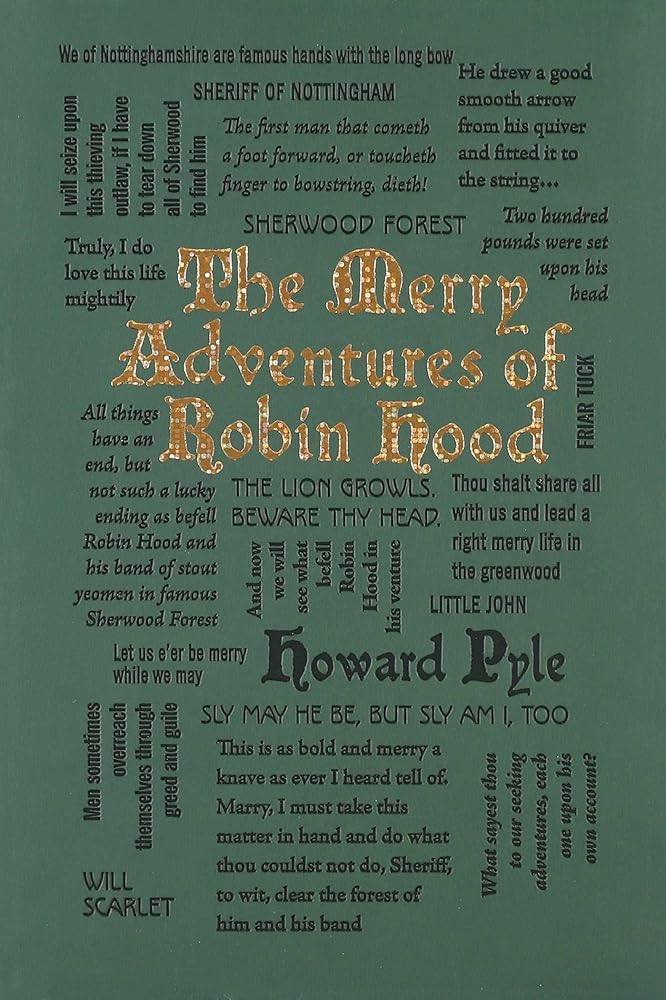 The Merry Adventures of Robin Hood (Word Cloud Classics) cover image