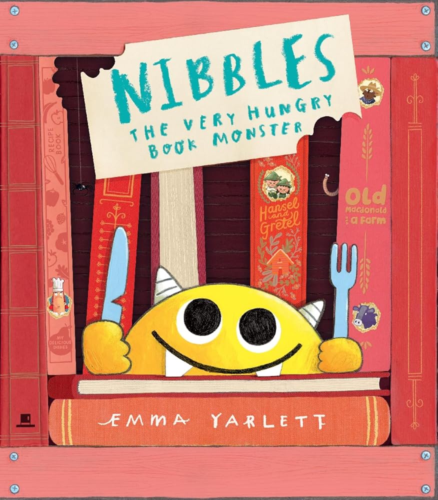 Nibbles the Very Hungry Book Monster cover image