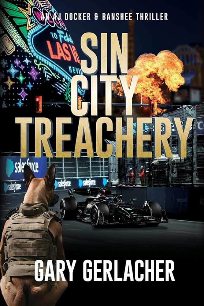 Sin City Treachery: An AJ Docker and Banshee Thriller (An AJ Docker Medical Thriller) cover image