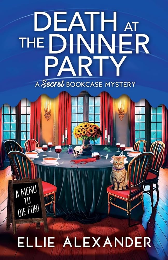 Death at the Dinner Party (A Secret Bookcase Mystery) cover image