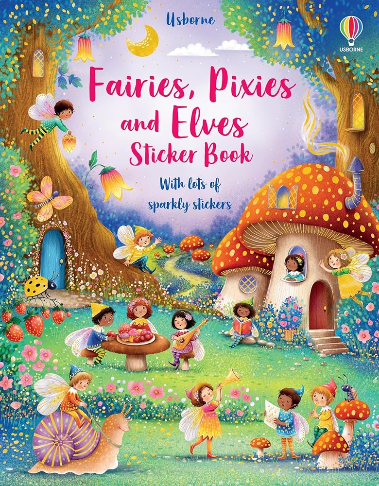 Fairies, Pixies and Elves Sticker Book (Sticker Books) cover image