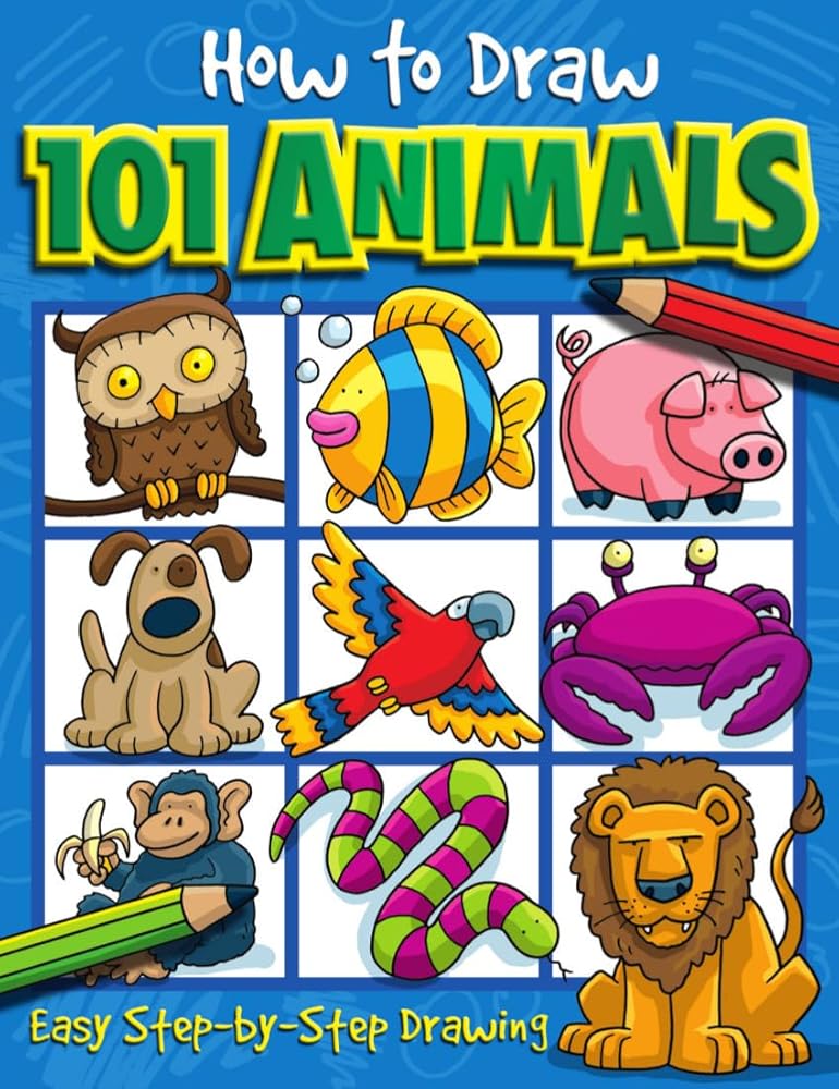 How to Draw 101 Animals cover image