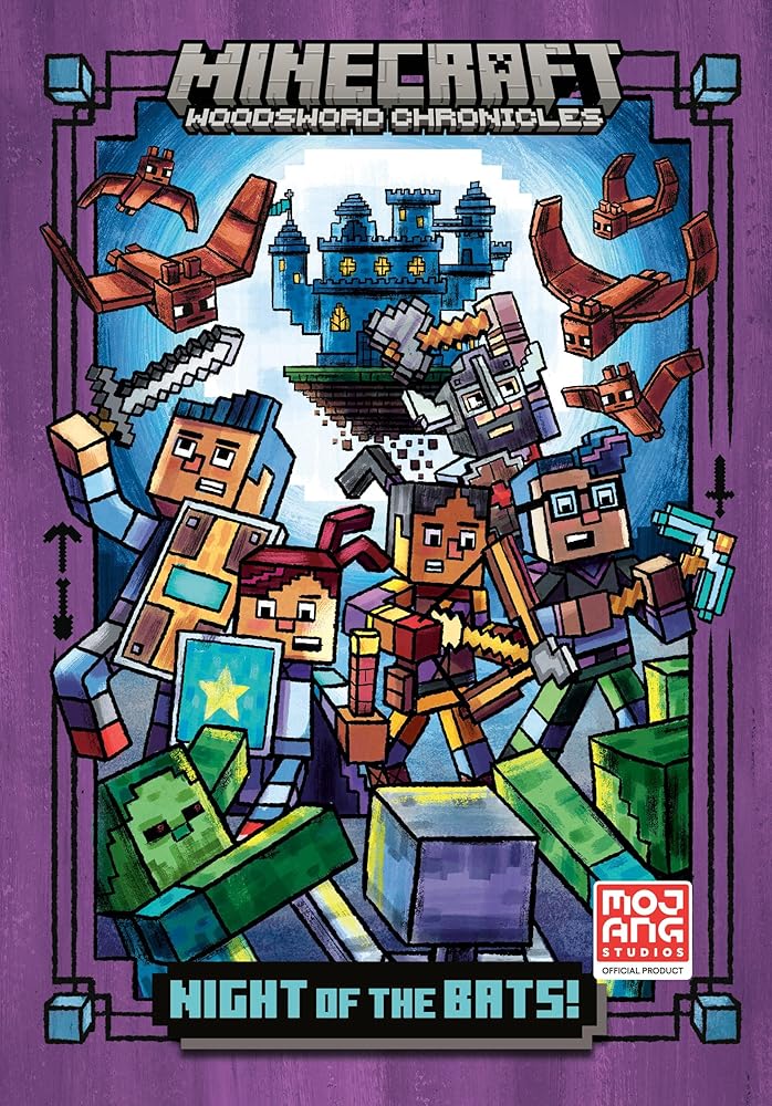 Night of the Bats! (Minecraft Woodsword Chronicles #2) cover image