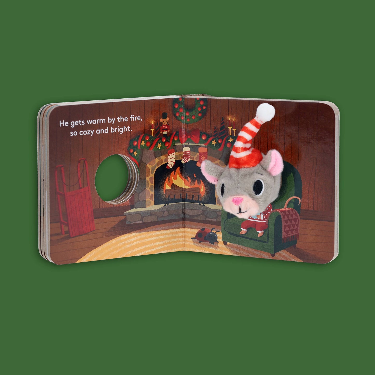 Christmas Mouse: Finger Puppet Book