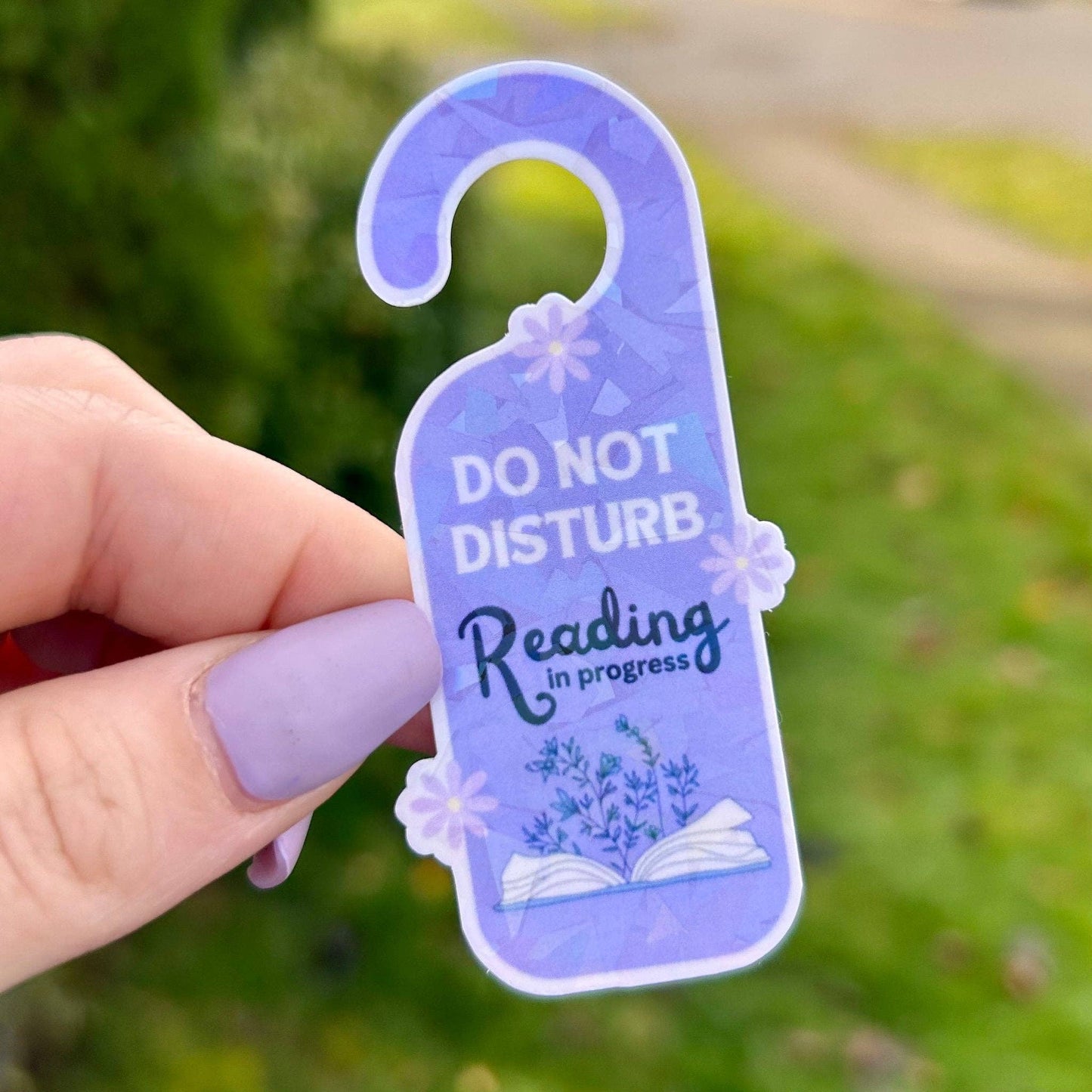 Do Not Disturb I’m Reading Sticker