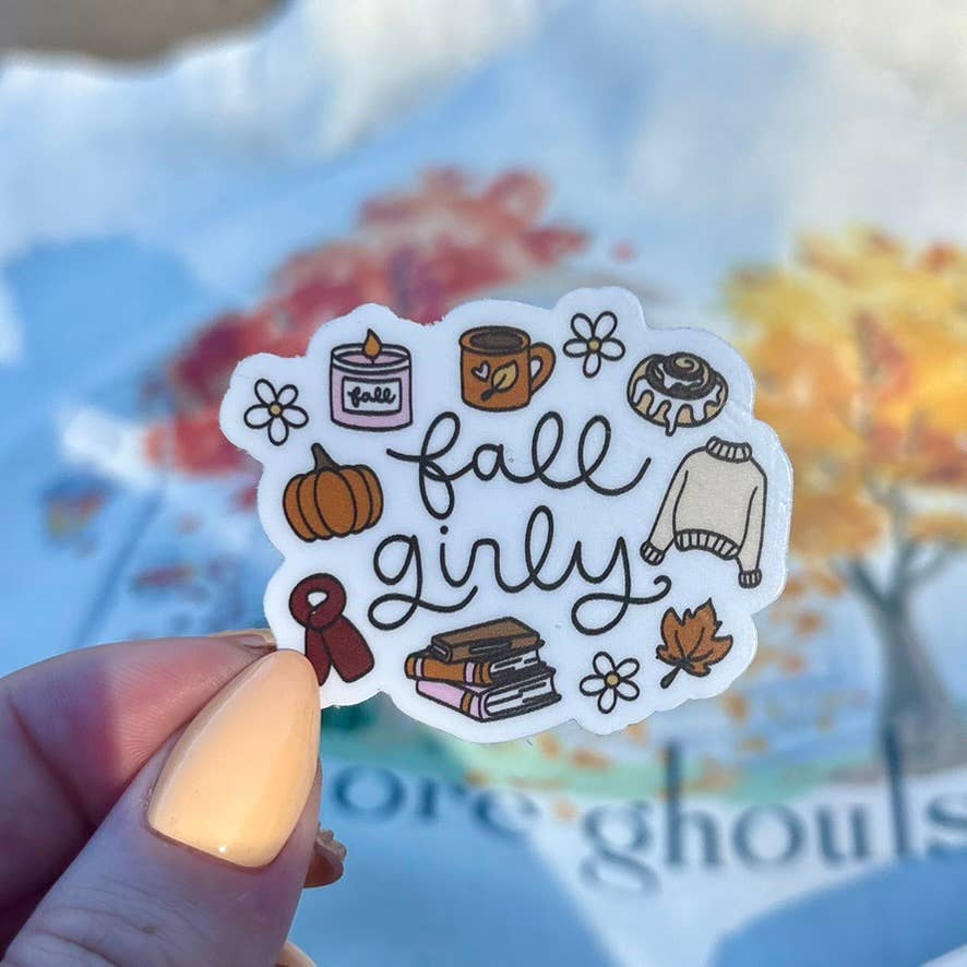 Fall Girly Sticker