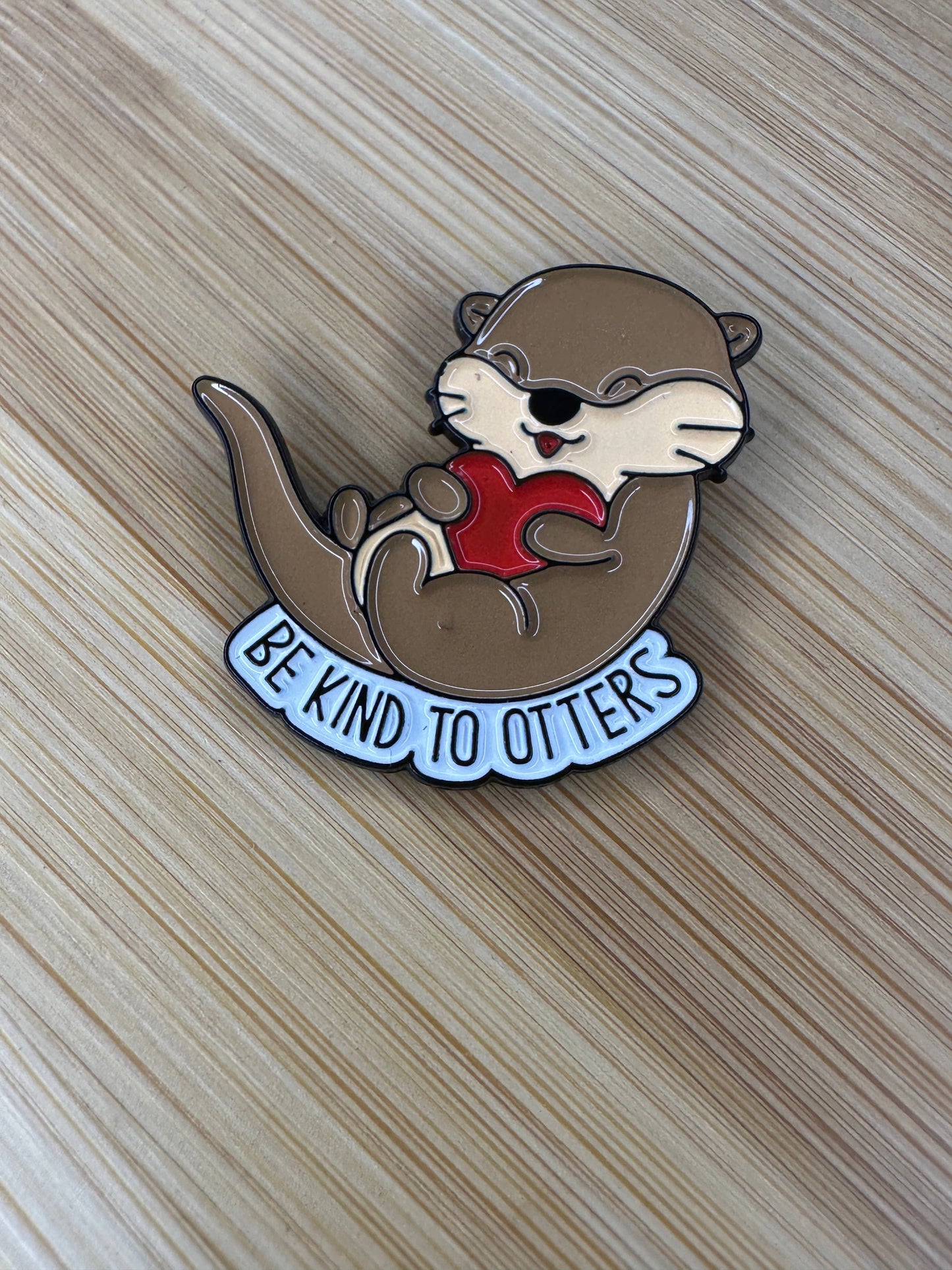 Be Kind to Otters Pin - Be Kind to Others - Cute