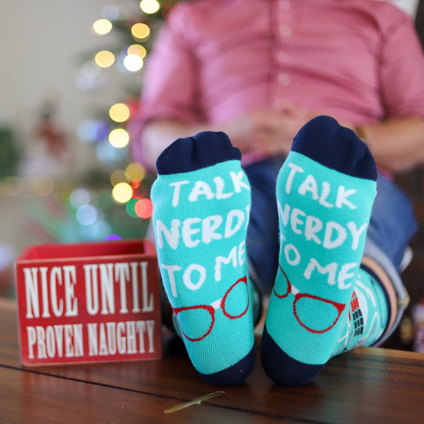 Talk Nerdy To Me Socks