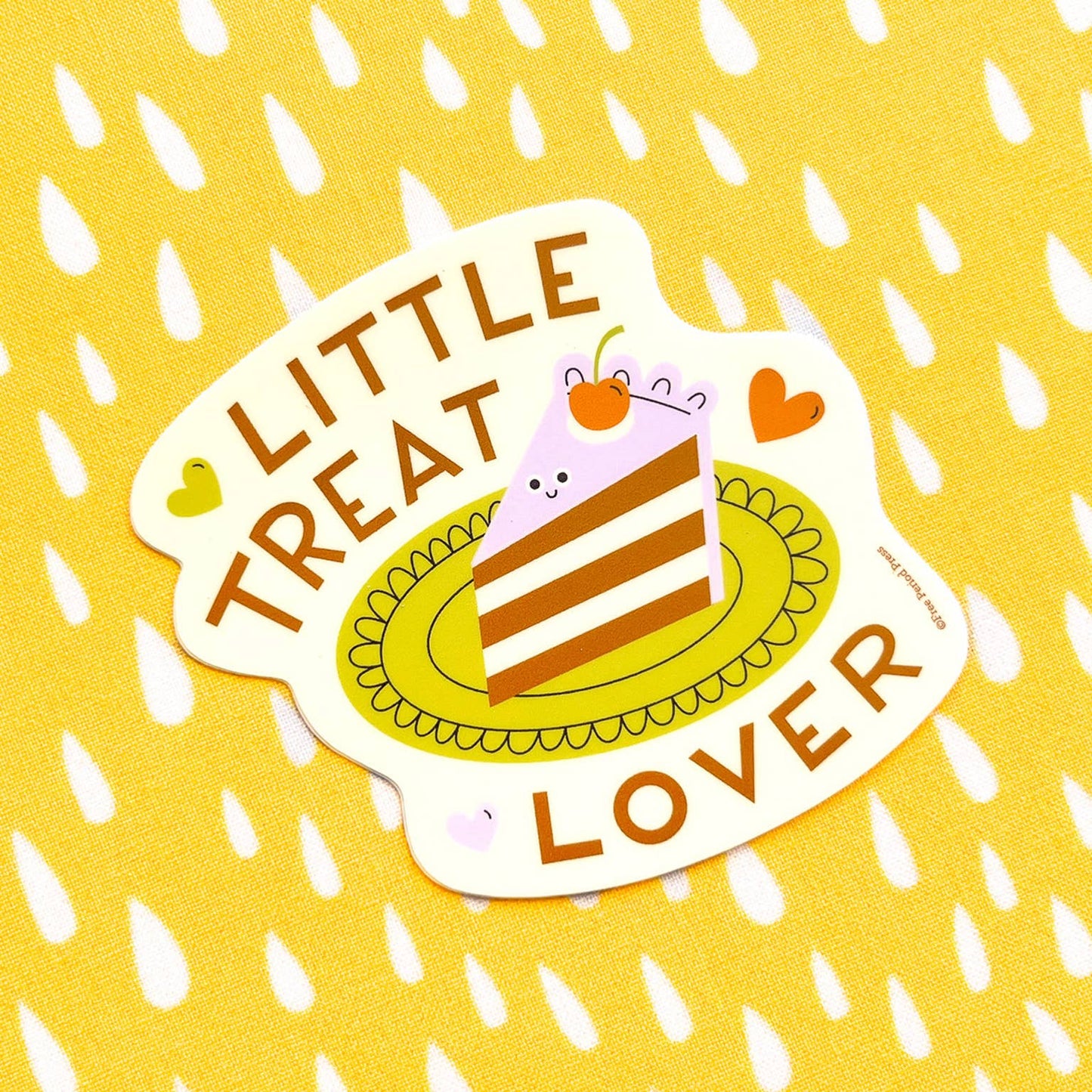 Little Treat Lover Cake Vinyl Decal Sticker