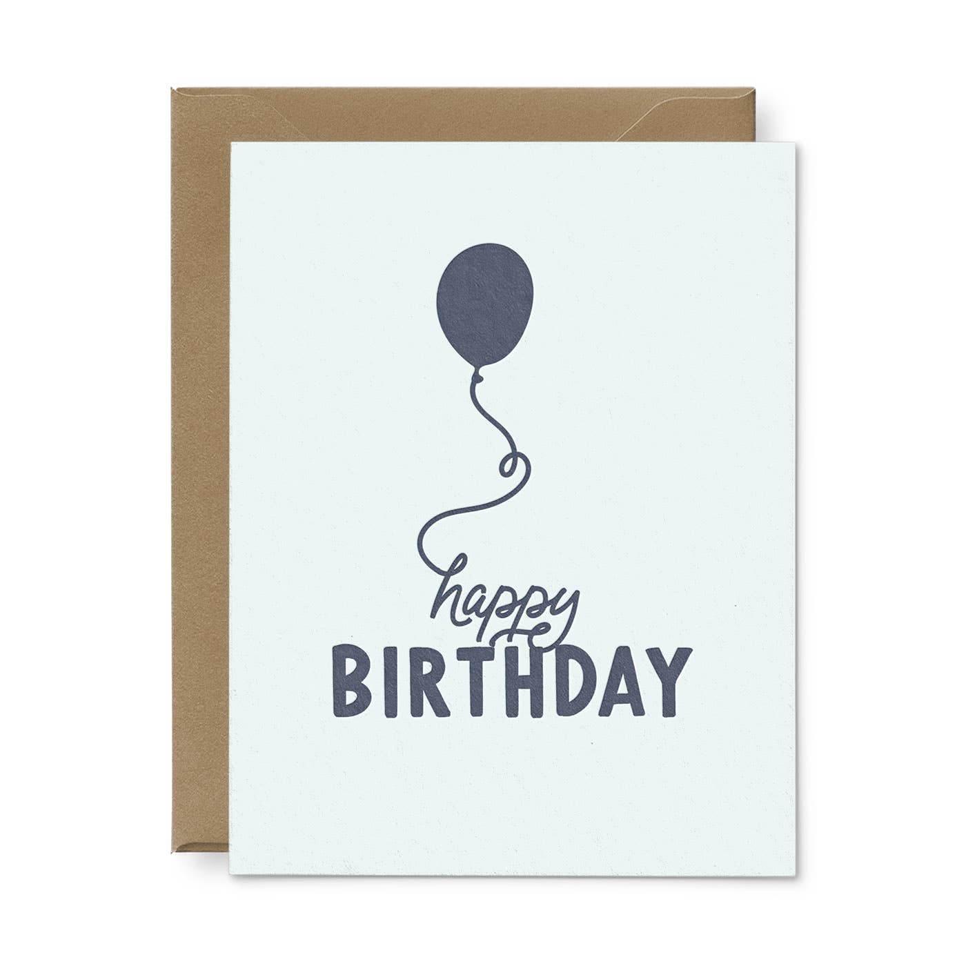 Happy Birthday Balloon Greeting Card - Box of 6