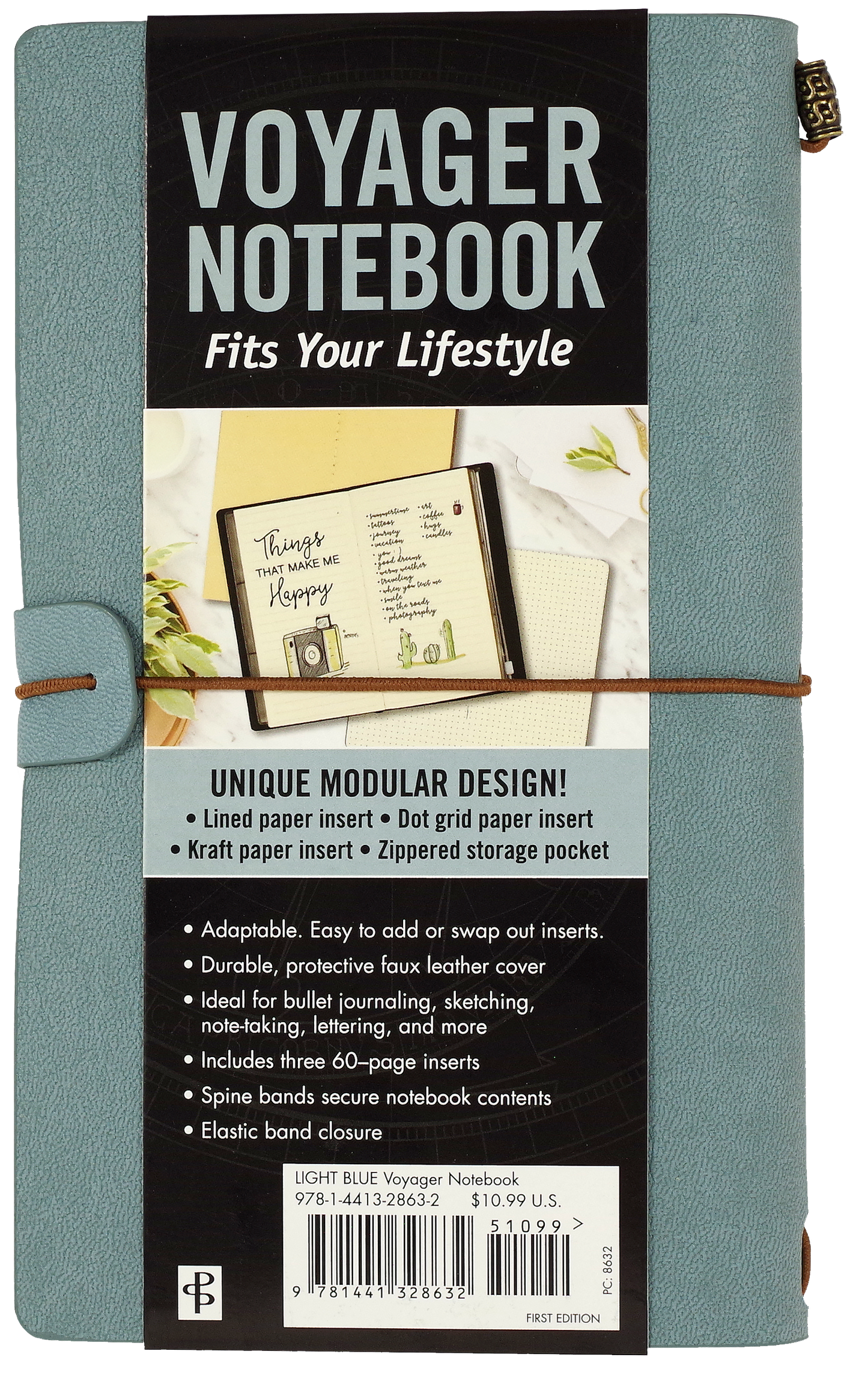 Light Blue Voyager Notebook