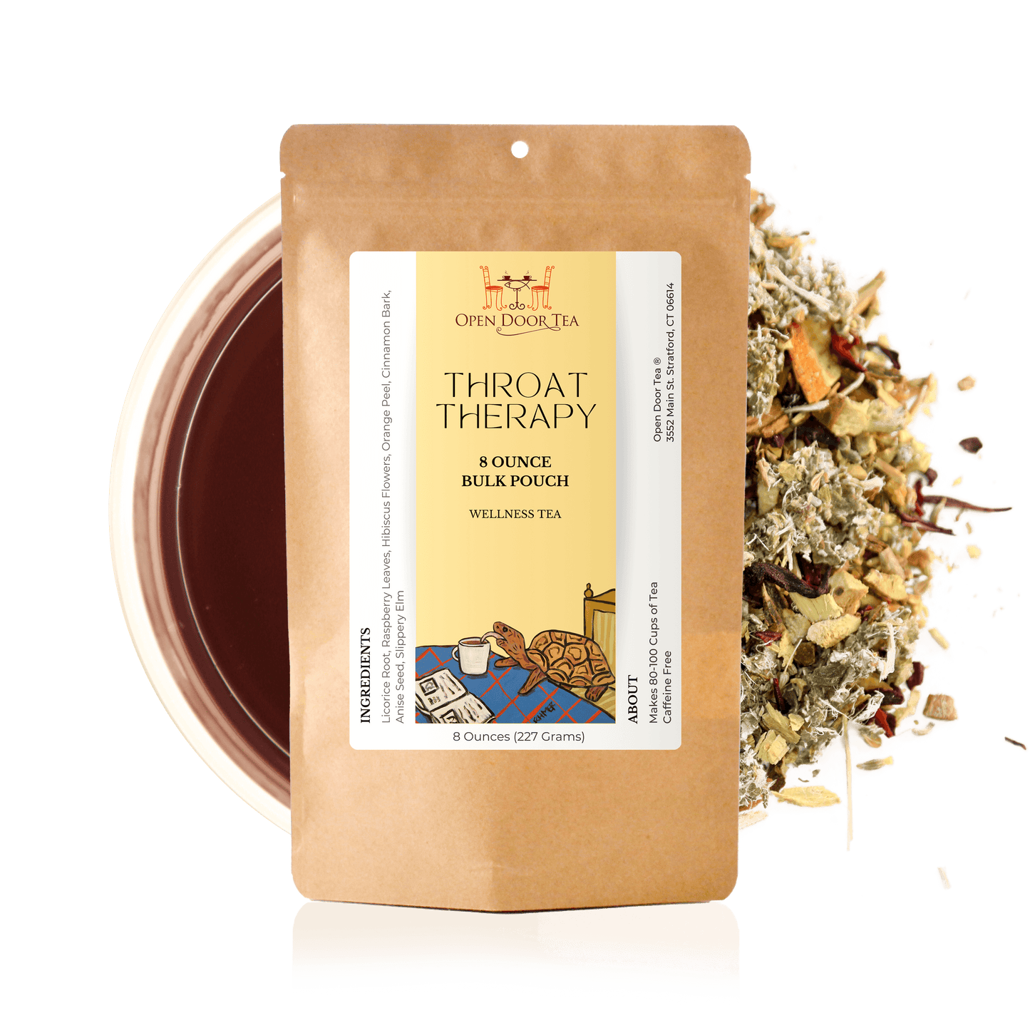 Throat Therapy | Herbal, Functional Tea | Bulk or Retail