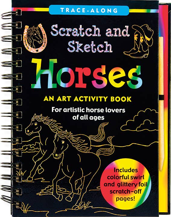 Horses Scratch and Sketch