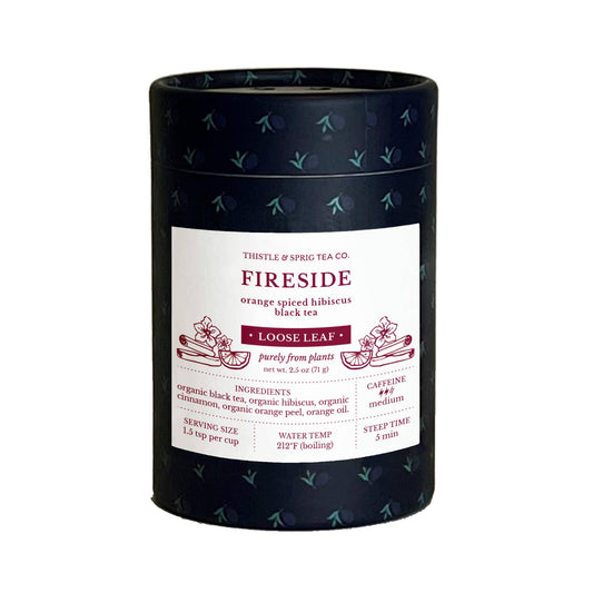 Fireside Holiday Spiced Black Tea, Loose Leaf