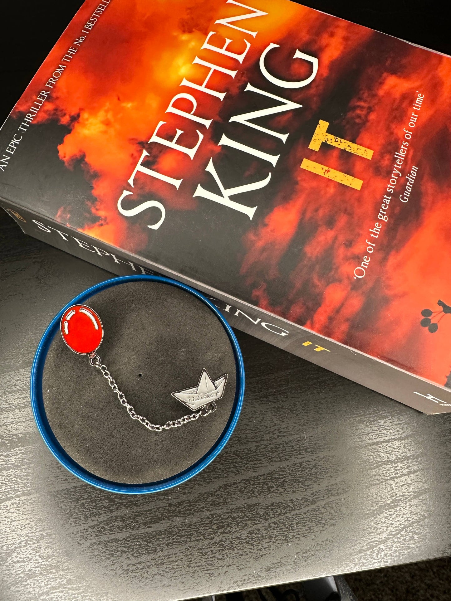 S.S. Georgie Enamel Pin - IT - Stephen King - Red Balloon