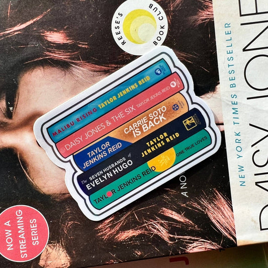 Taylor Jenkins Reid Books Sticker